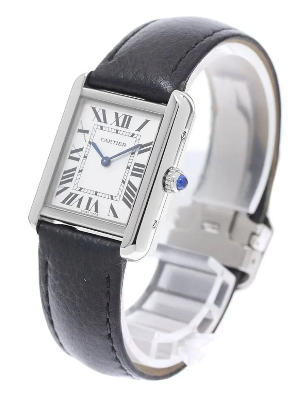 CARTIER Tank solo SM WSTA0030 Silver Dial Quartz Ladies Watch_961923 - Picture 3 of 7